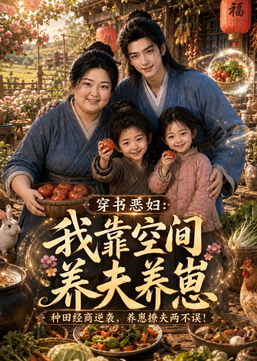 《穿书恶妇：我靠空间养夫养崽&穿书恶妇我靠空间养夫养崽（100集） AI短剧》短剧全集免费在线看