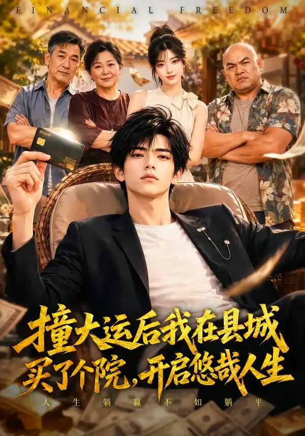 《撞大运后我在县城买了个院，开启悠哉人生&撞大运后我在县城买了个院开启悠哉人生（95集）AI短剧》短剧全集免费在线看