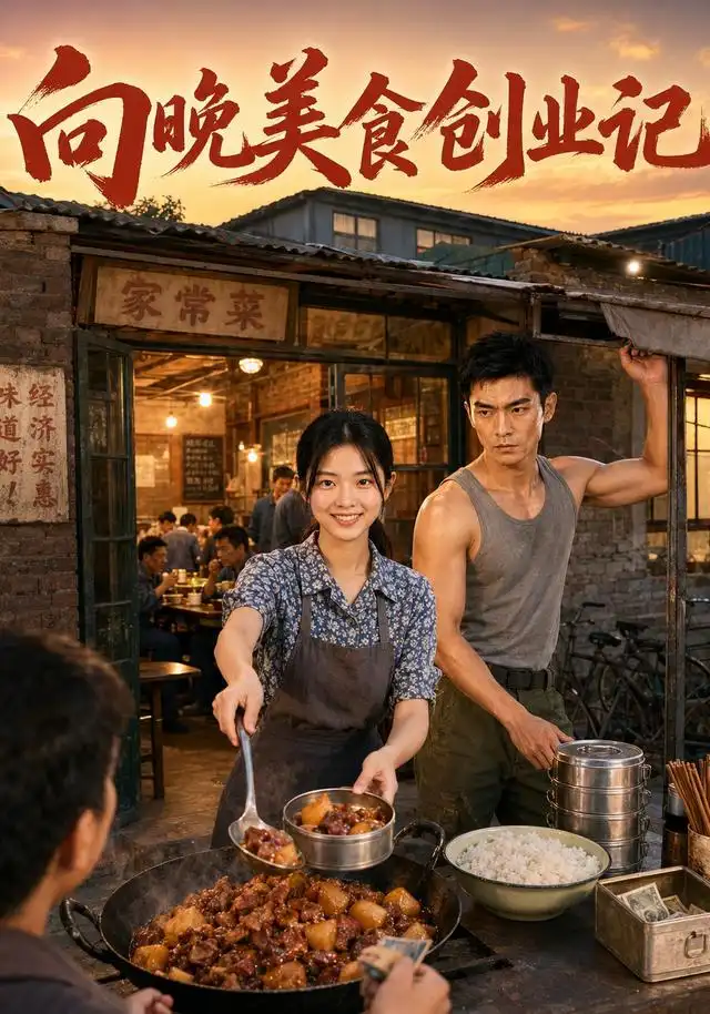 《向晚美食创业记（74集）AI短剧》短剧全集免费在线看