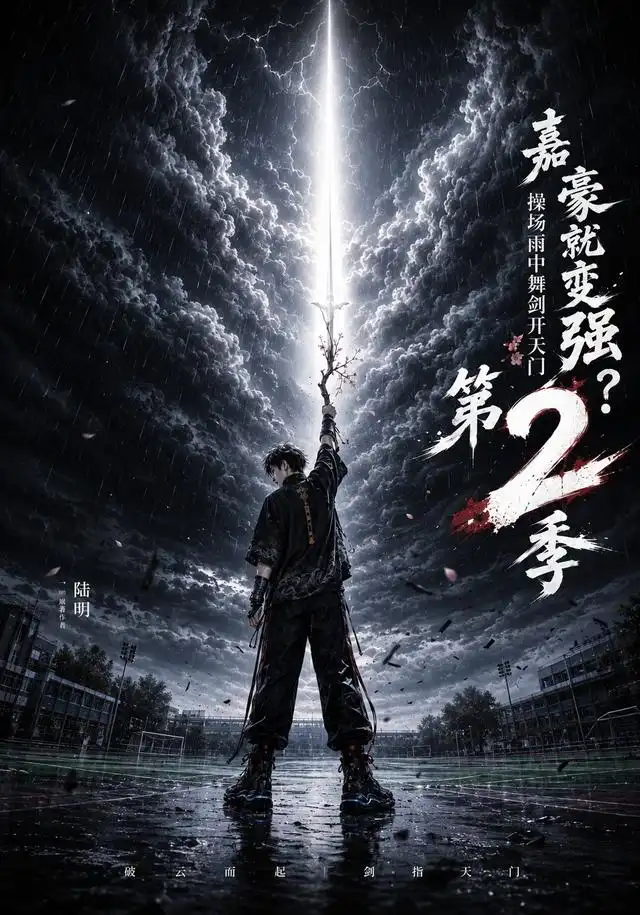 《嘉豪就变强？操场雨中舞剑开天门第2季&嘉豪就变强操场雨中舞剑开天门第2季（113集）AI短剧》短剧全集免费在线看
