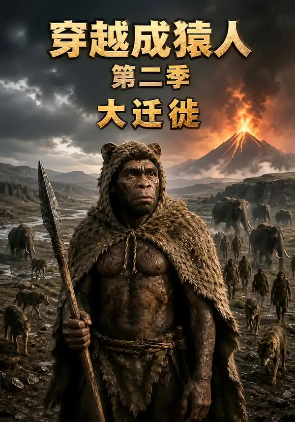 《穿越成猿人第二季，大迁徙&穿越成猿人第二季大迁徙（58集）AI短剧》短剧全集免费在线看