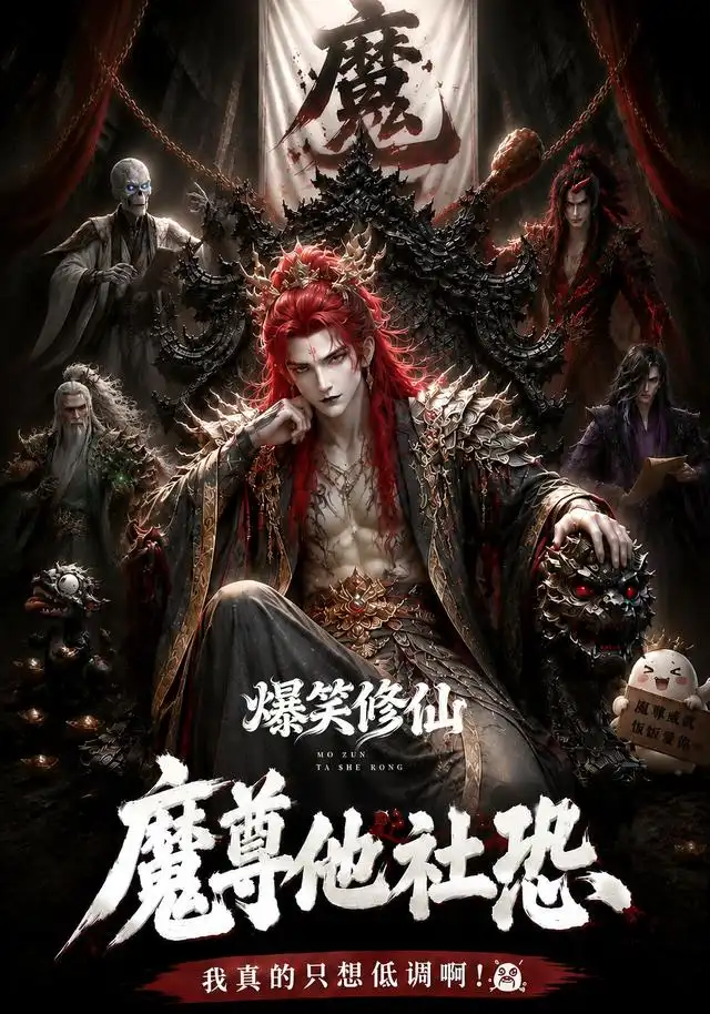 《爆笑修仙，魔尊他社恐啊&爆笑修仙魔尊他社恐啊（90集）AI短剧》短剧全集免费在线看