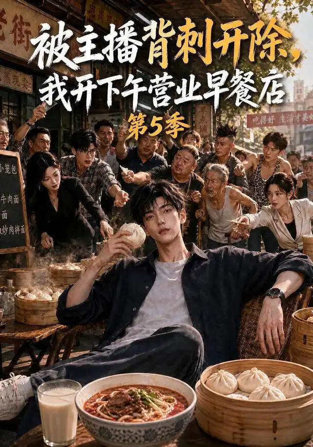 《被主播背刺开除，我开下午营业早餐店第5季&被主播背刺开除我开下午营业早餐店第5季（109集）AI短剧》短剧全集免费在线看