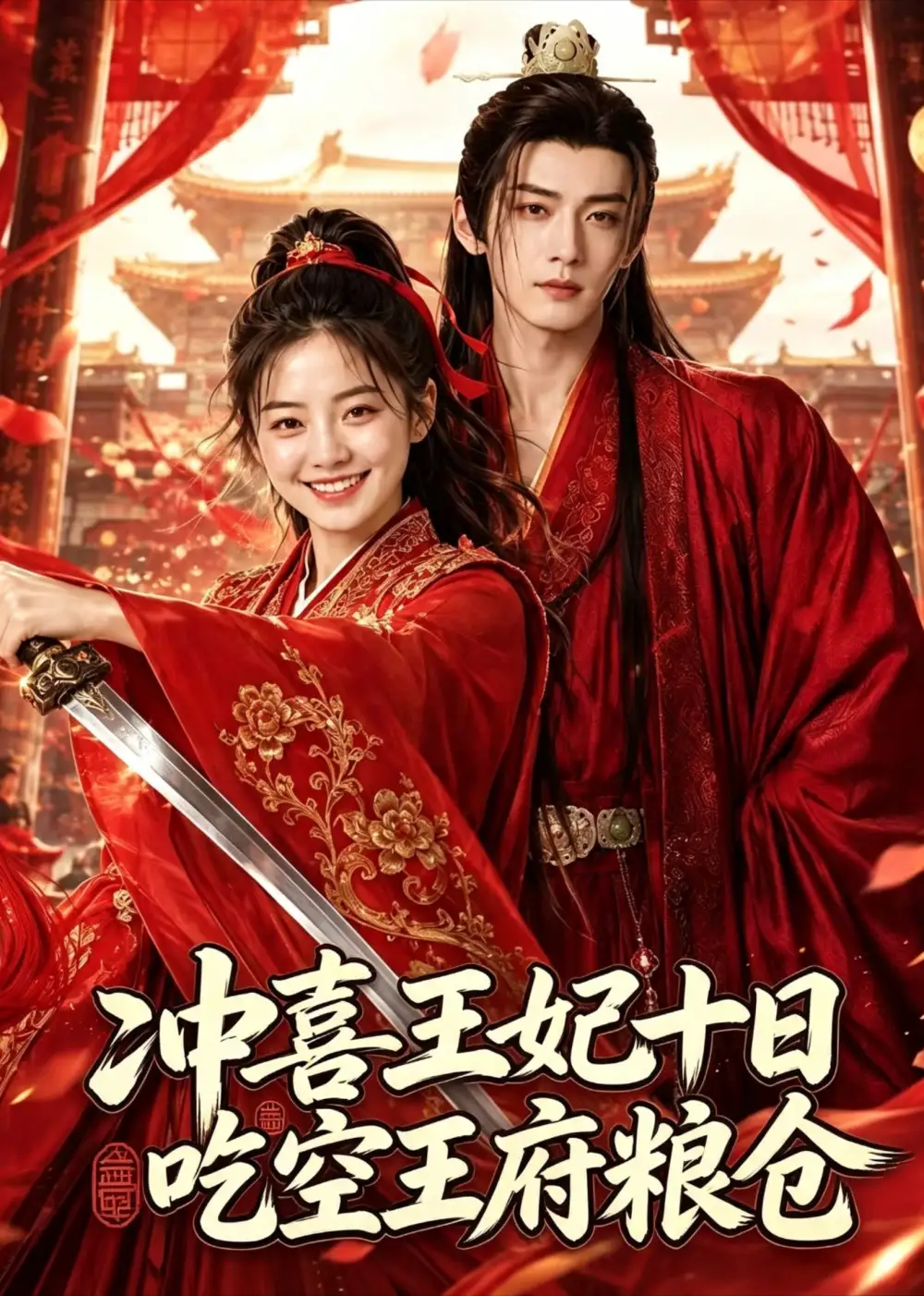 《冲喜王妃十日吃空王府粮仓（32集）AI短剧》短剧全集免费在线看