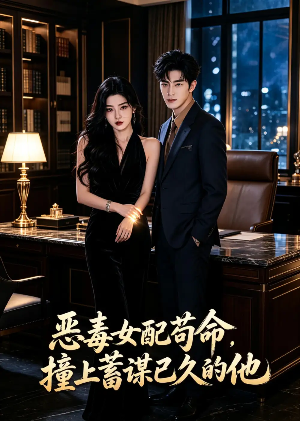 《恶毒女配苟命，撞上蓄谋已久的他&恶毒女配苟命撞上蓄谋已久的他（50集）AI短剧》短剧全集免费在线看
