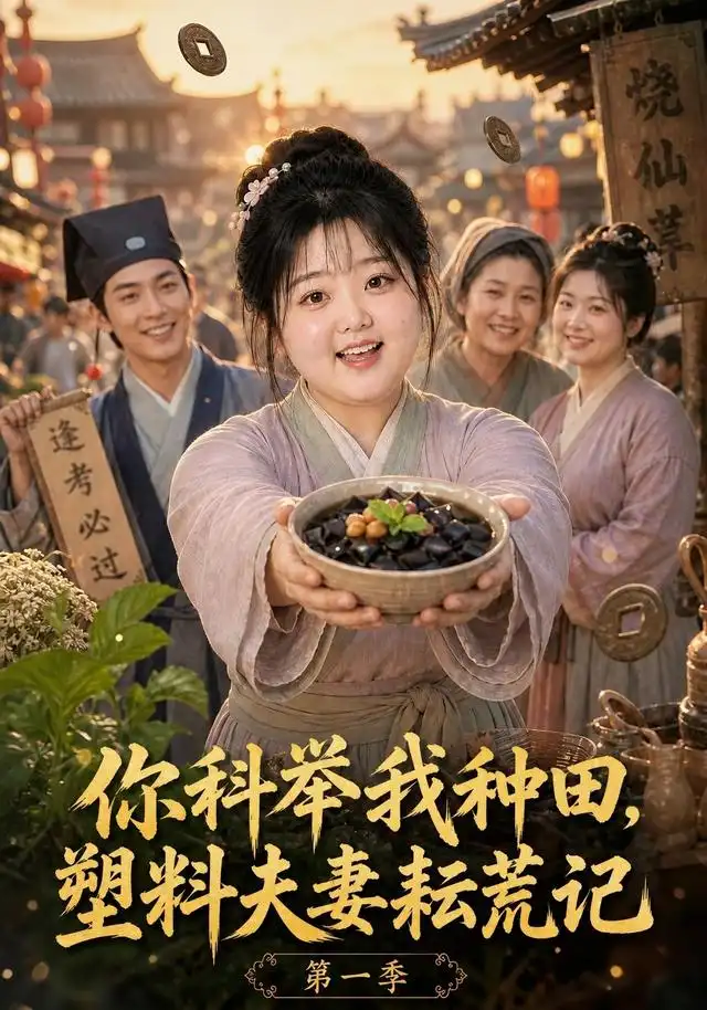 《你科举我种田，塑料夫妻耘荒记第一季&你科举我种田塑料夫妻耘荒记第一季（100集）AI短剧》短剧全集免费在线看