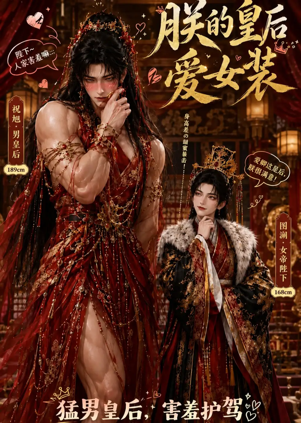 《朕的皇后爱女装（61集）AI短剧》短剧全集免费在线看