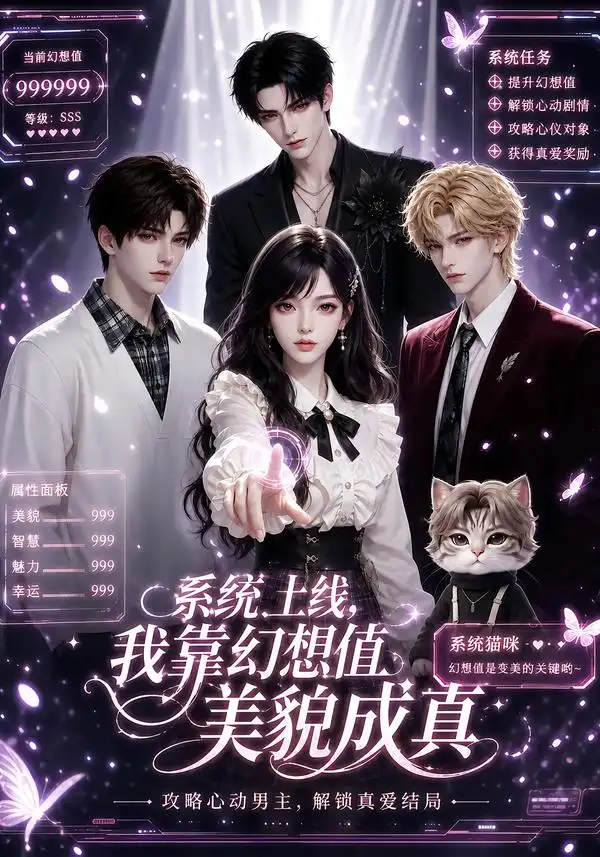 《系统上线，我靠幻想值美貌成真&系统上线我靠幻想值美貌成真（60集）AI短剧》短剧全集免费在线看