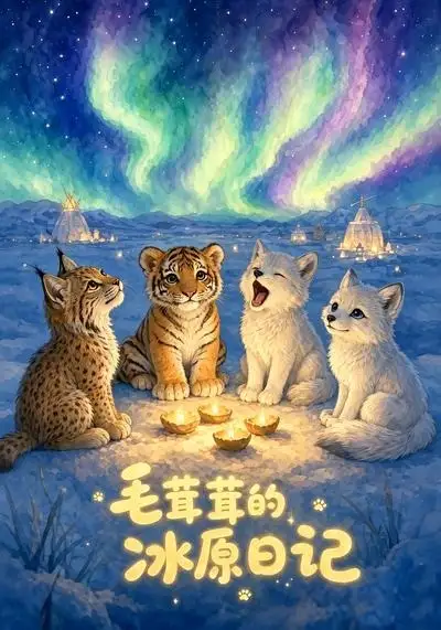 《毛茸茸的冰原日记（21集）AI短剧》短剧全集免费在线看