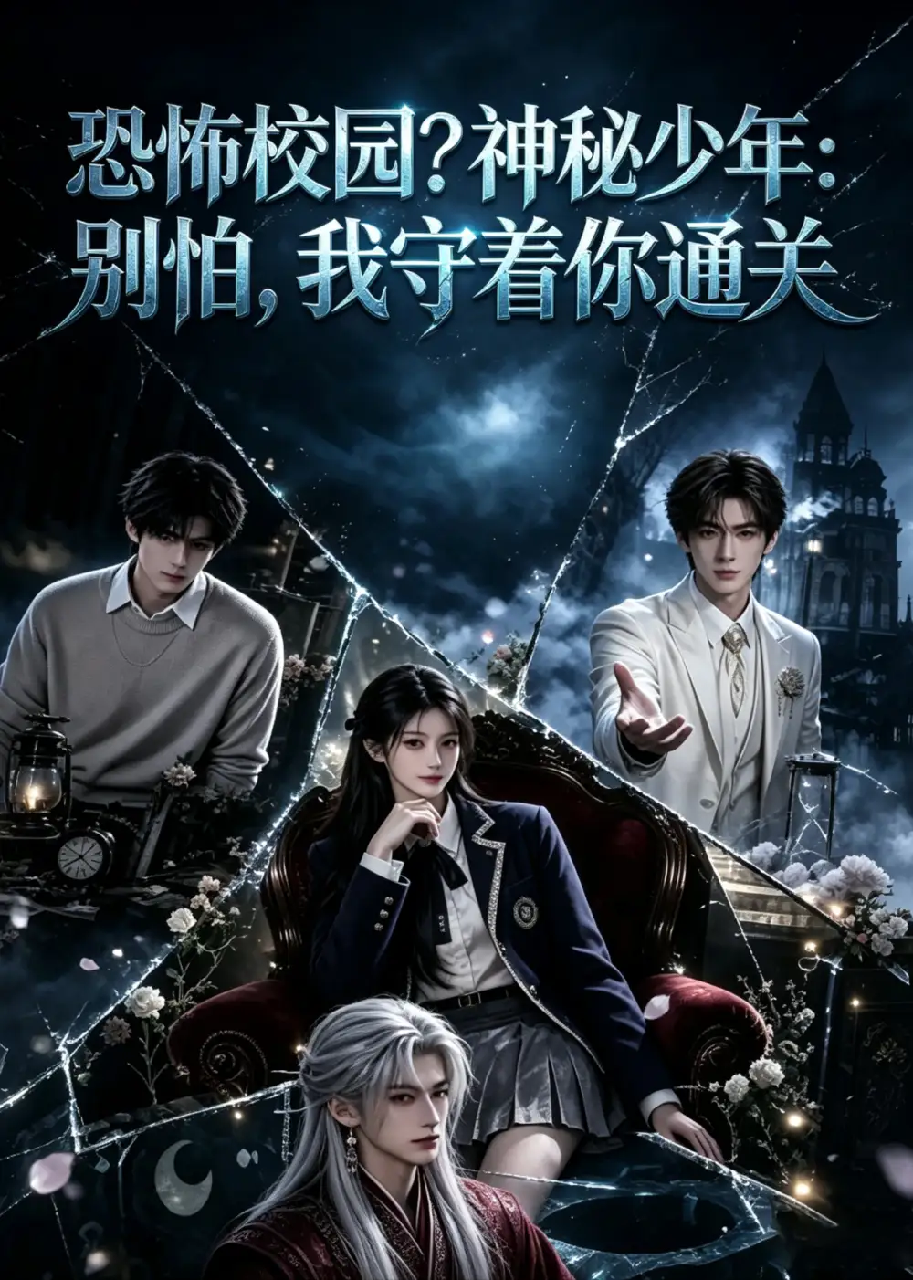 《恐怖校园？神秘少年：别怕，我守着你通关&恐怖校园神秘少年别怕我守着你通关（3集）AI短剧》短剧全集免费在线看