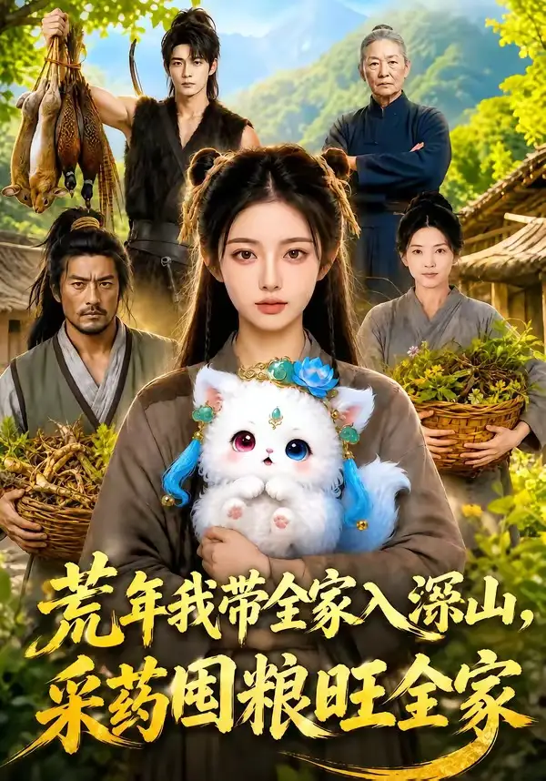 《荒年我带全家入深山，采药囤粮旺全家&荒年我带全家入深山采药囤粮旺全家（92集）AI短剧》短剧全集免费在线看