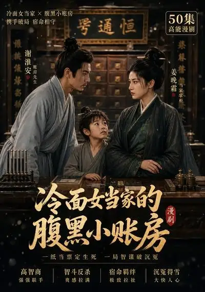 《冷面女当家的腹黑小账房第一季（18集） AI短剧》短剧全集免费在线看
