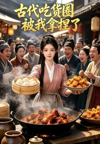 《古代吃货圈被我拿捏了（86集）AI短剧》短剧全集免费在线看