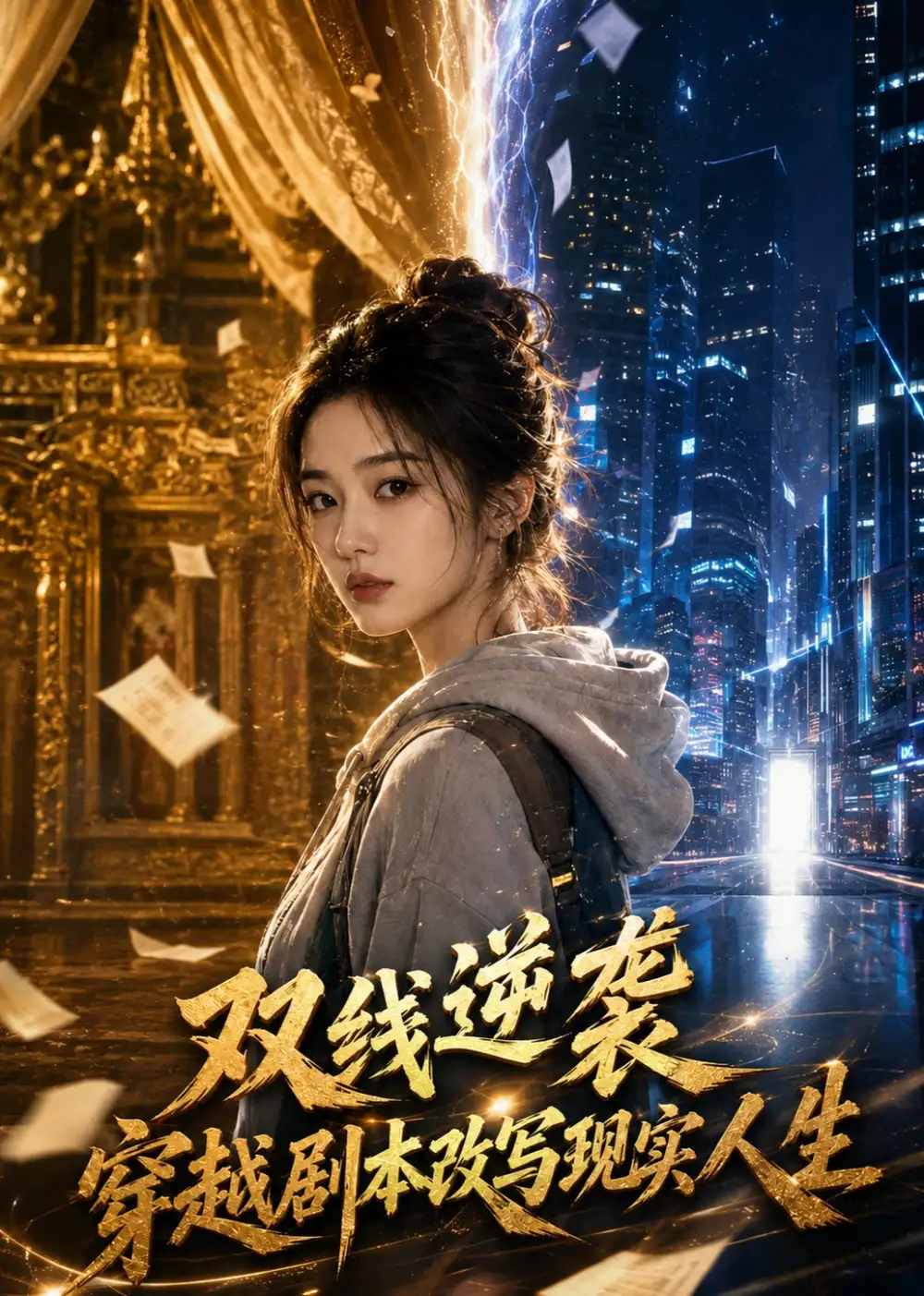 《双线逆袭，穿越剧本改写现实人生&双线逆袭穿越剧本改写现实人生（25集）AI短剧》短剧全集免费在线看