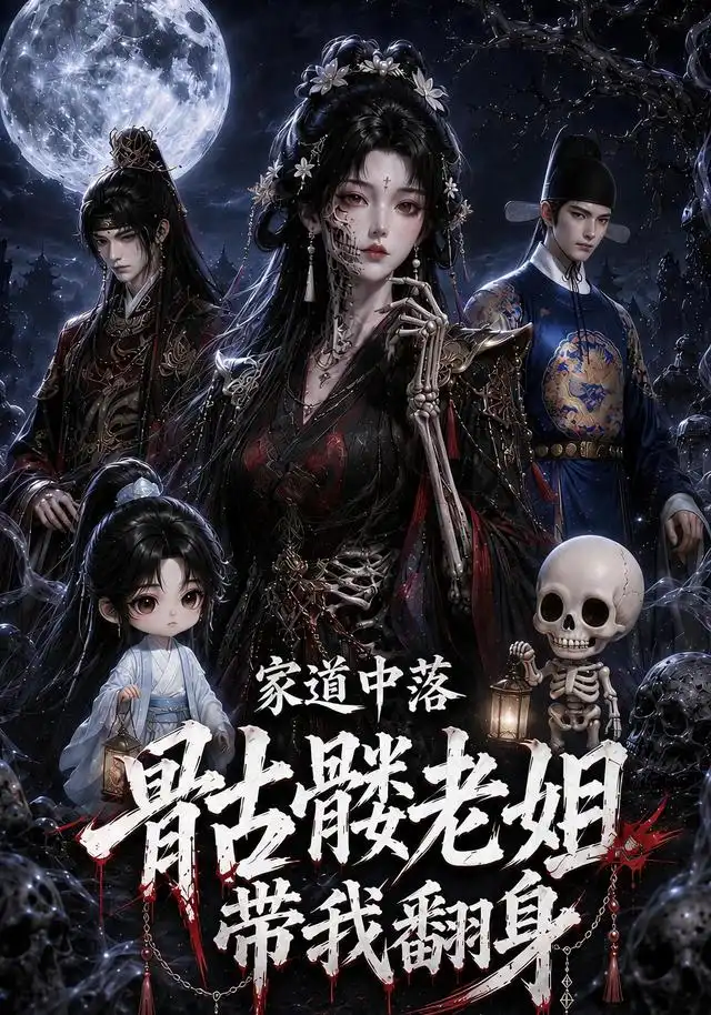 《家道中落，骷髅老姐带我翻身&家道中落骷髅老姐带我翻身（99集）AI短剧》短剧全集免费在线看