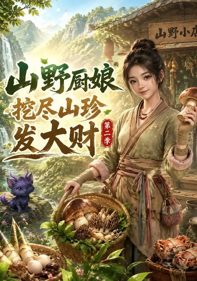 《山野厨娘，挖尽山珍发大财第二季&山野厨娘挖尽山珍发大财第二季（76集）AI短剧》短剧全集免费在线看