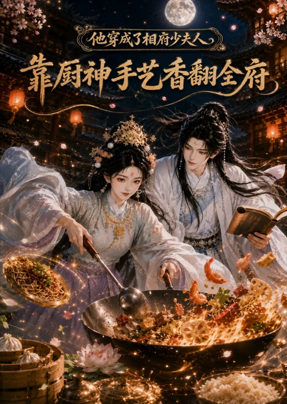 《他穿成了相府少夫人，靠厨神手艺香翻全府&他穿成了相府少夫人靠厨神手艺香翻全府（60集）AI短剧》短剧全集免费在线看
