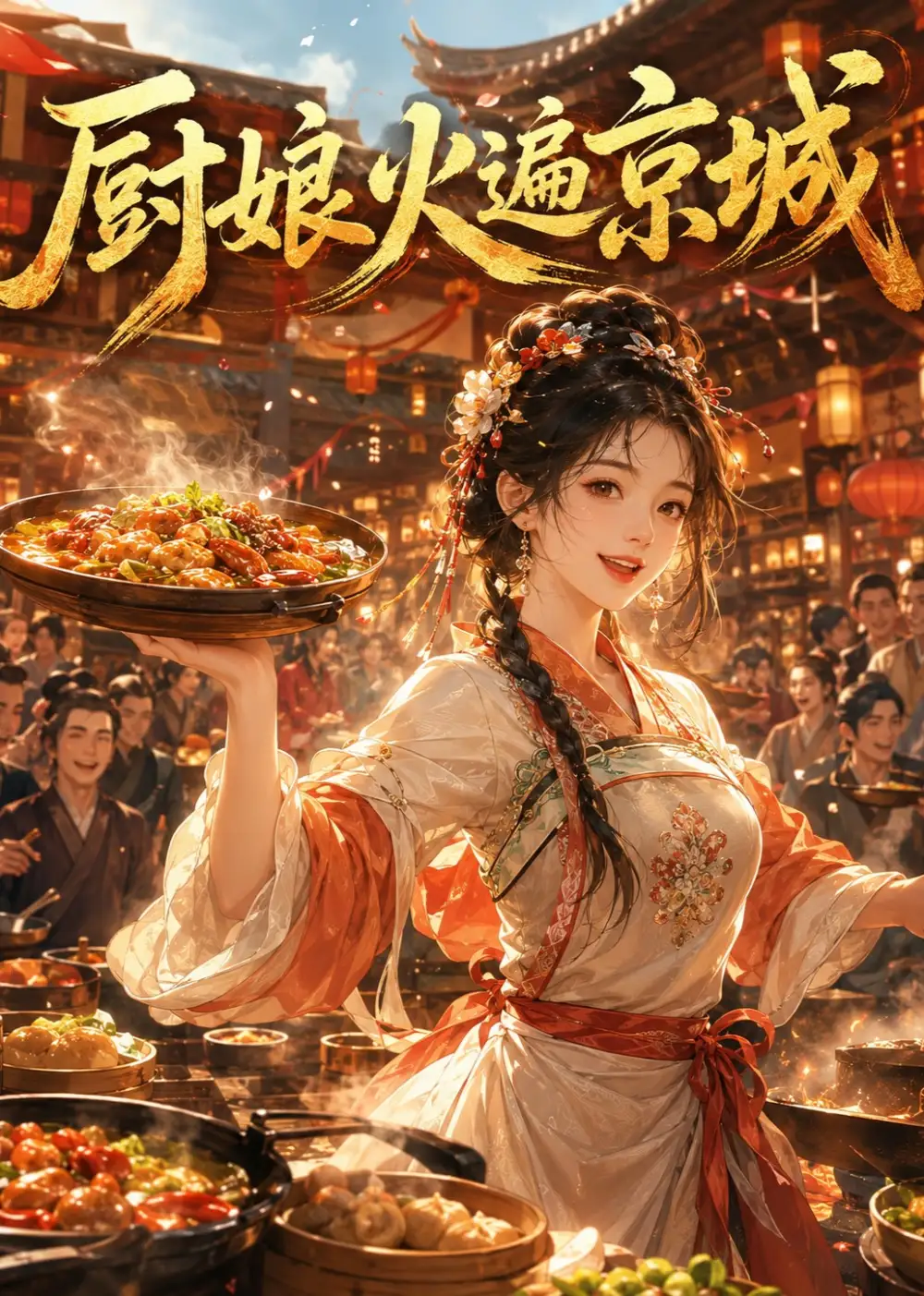《厨娘火遍京城（99集）AI短剧》短剧全集免费在线看