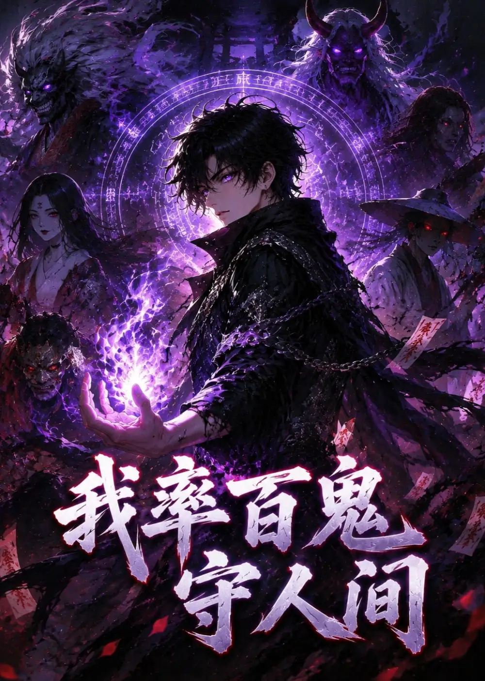 《我率百鬼守人间（54集） AI短剧》短剧全集免费在线看