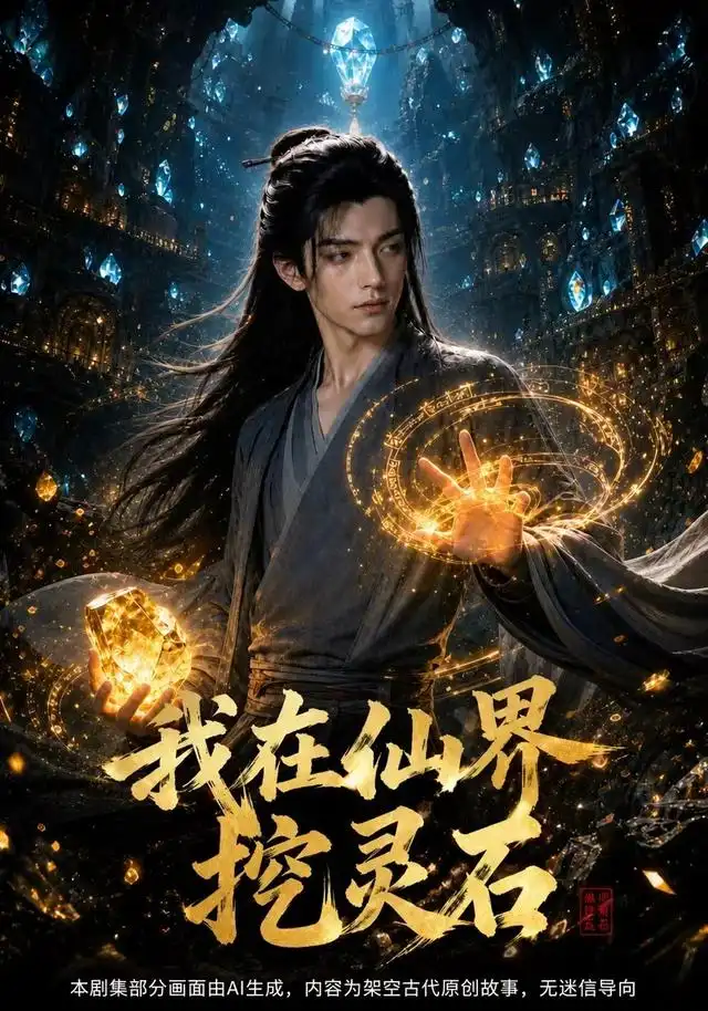 《我在仙界挖灵石（69集）AI短剧》短剧全集免费在线看