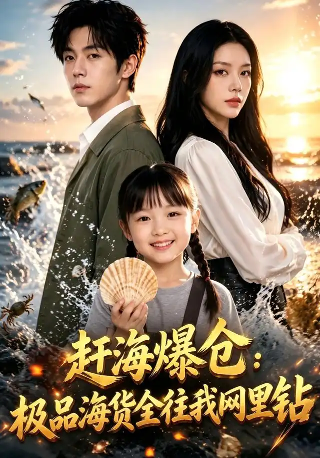 《赶海爆仓：极品海货全往我网里钻&赶海爆仓极品海货全往我网里钻（80集）AI短剧》短剧全集免费在线看