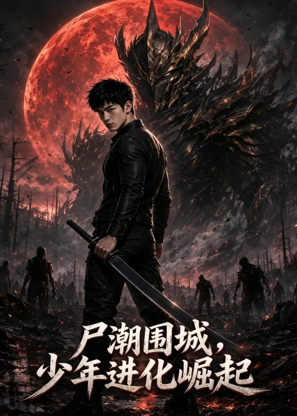 《尸潮围城，少年进化崛起&尸潮围城少年进化崛起（80集）AI短剧》短剧全集免费在线看