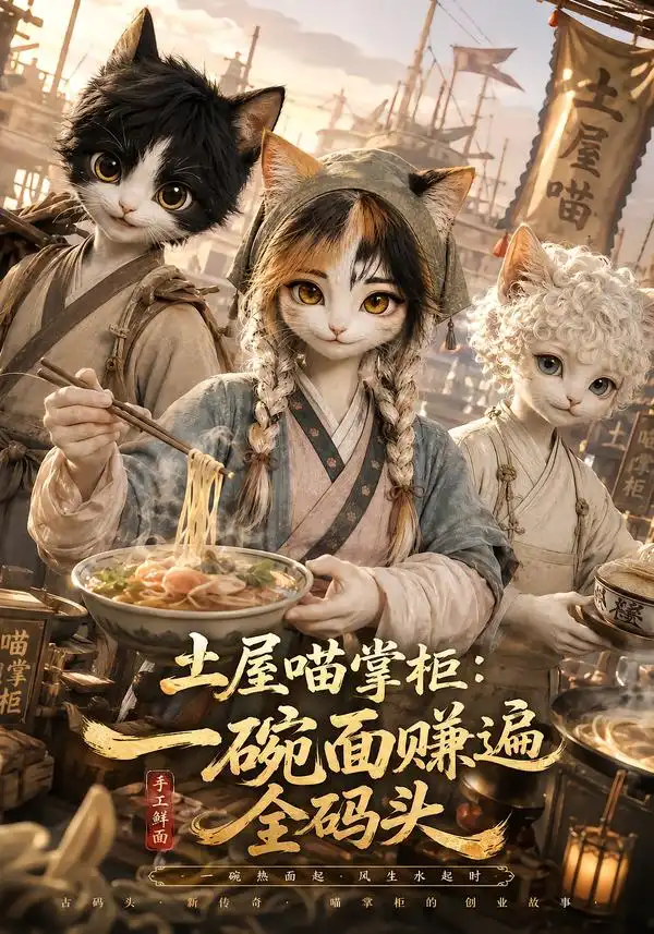 《土屋喵掌柜：一碗面赚遍全码头&土屋喵掌柜一碗面赚遍全码头（66集）AI短剧》短剧全集免费在线看
