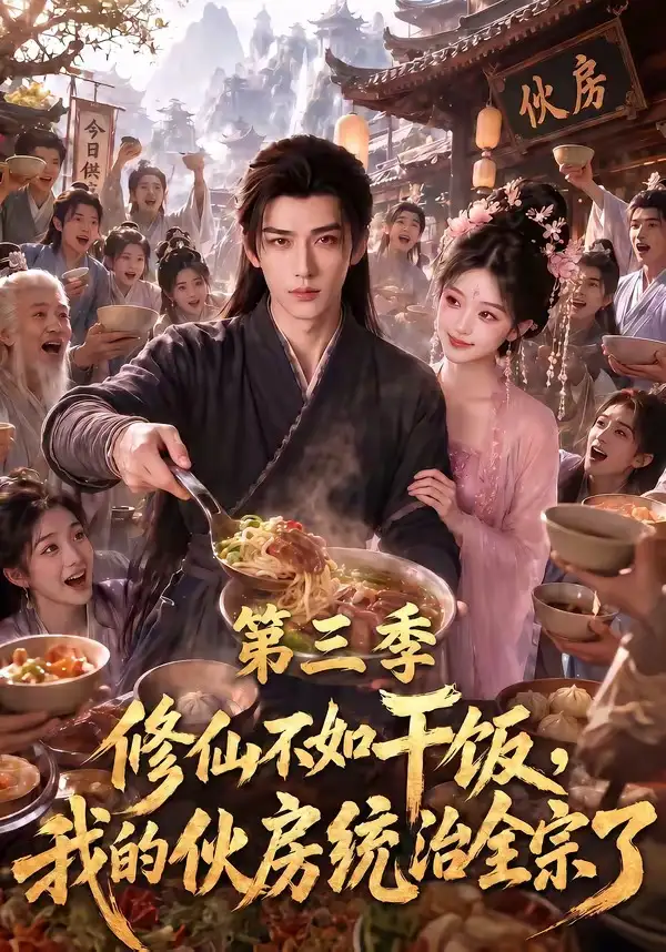 《修仙不如干饭，我的伙房统治全宗了第三季&修仙不如干饭我的伙房统治全宗了第三季（80集） AI短剧》短剧全集免费在线看