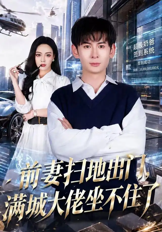 《前妻扫地出门，满城大佬坐不住了&前妻扫地出门满城大佬坐不住了（65集）周峻涵＆李淑怡》短剧全集免费在线看