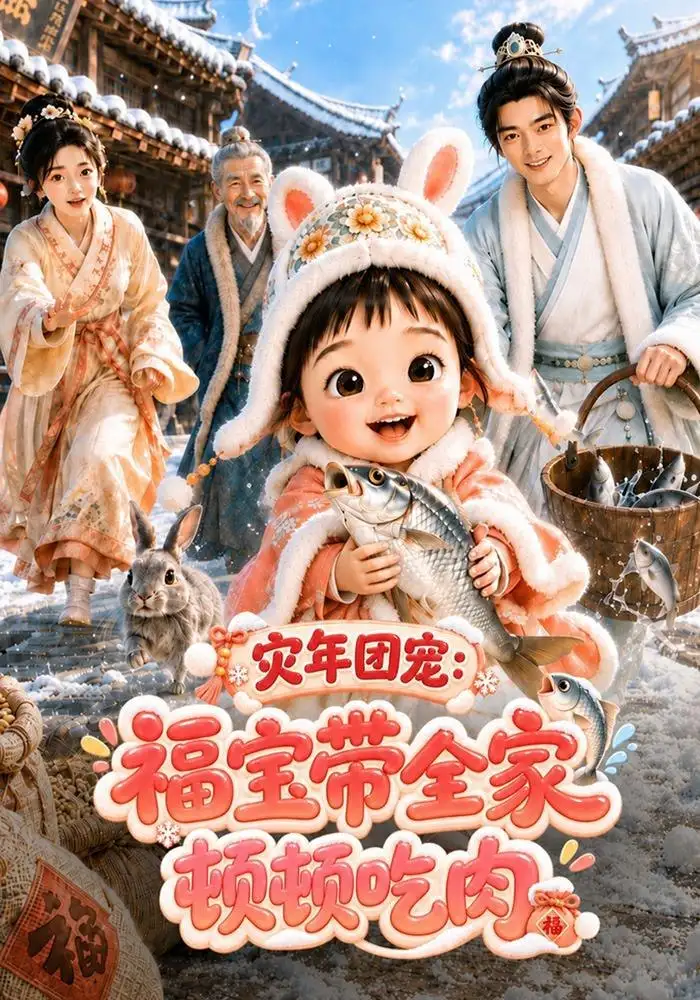 《灾年团宠：福宝带全家顿顿吃肉&灾年团宠福宝带全家顿顿吃肉（125集）AI短剧》短剧全集免费在线看