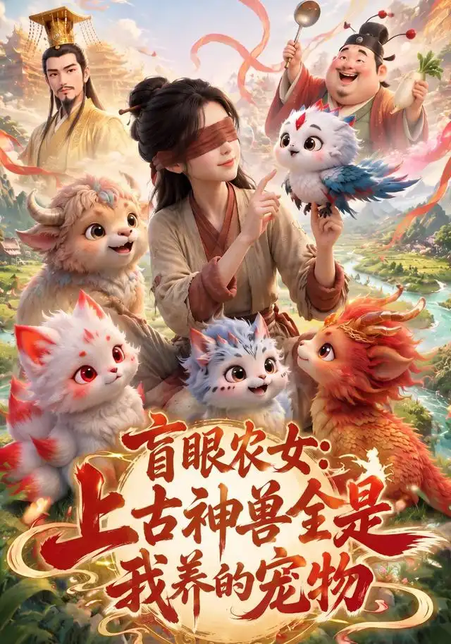 《盲眼农女：上古神兽全是我养的宠物&盲眼农女上古神兽全是我养的宠物（32集）AI短剧》短剧全集免费在线看