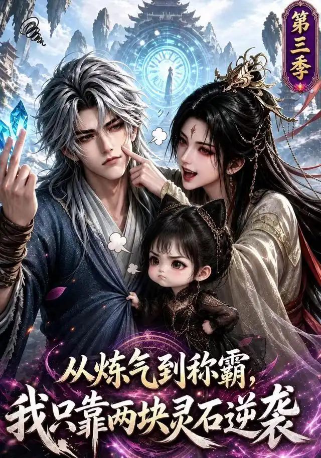 《从炼气到称霸，我只靠两块灵石逆袭第三季&从炼气到称霸我只靠两块灵石逆袭第三季（140集）AI短剧》短剧全集免费在线看