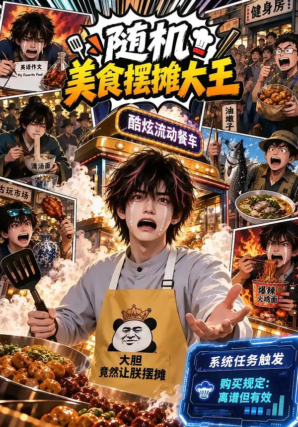《随机美食摆摊大王（74集）AI短剧》短剧全集免费在线看