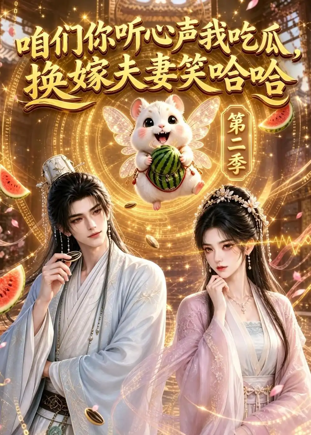 《咱们你听心声我吃瓜，换嫁夫妻笑哈哈第二季&咱们你听心声我吃瓜换嫁夫妻笑哈哈第二季（130集）AI短剧》短剧全集免费在线看