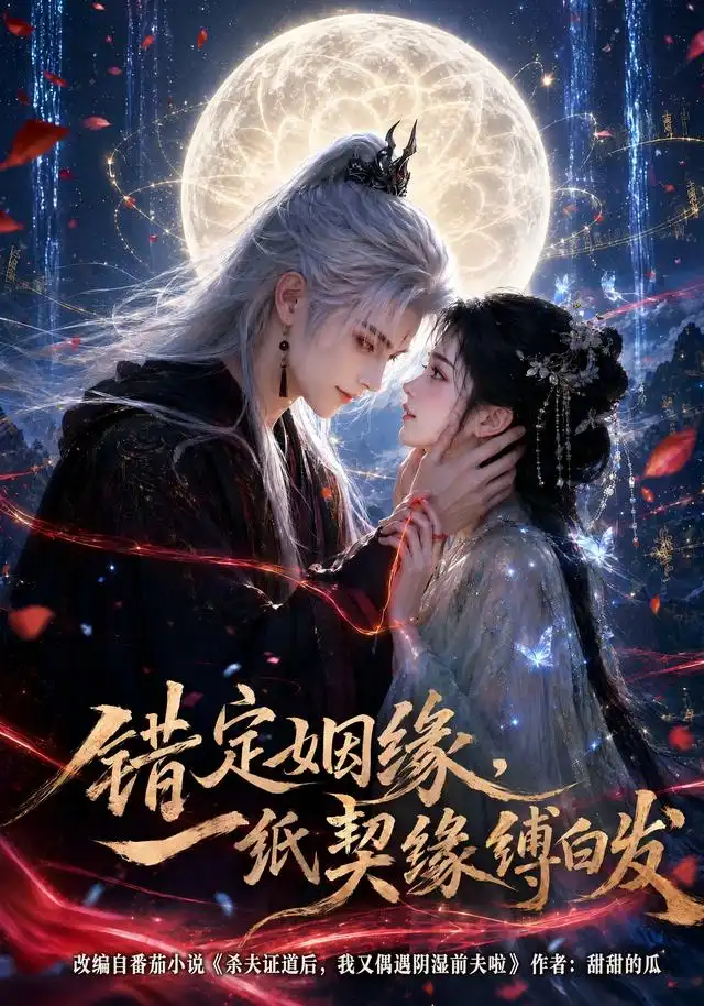 《错定姻缘，一纸契缘缚白发&错定姻缘一纸契缘缚白发（61集）AI短剧》短剧全集免费在线看