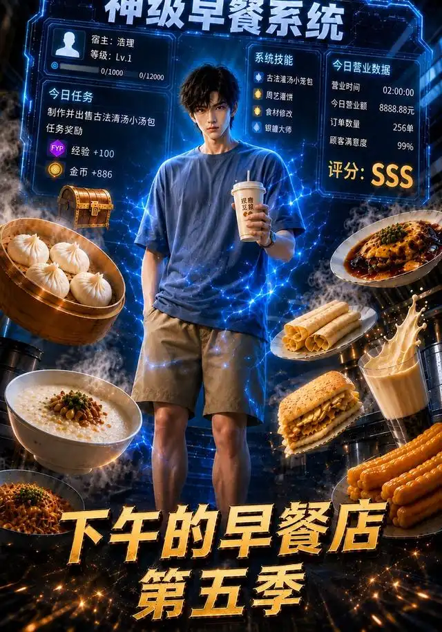 《下午的早餐店第五季（97集）AI短剧》短剧全集免费在线看