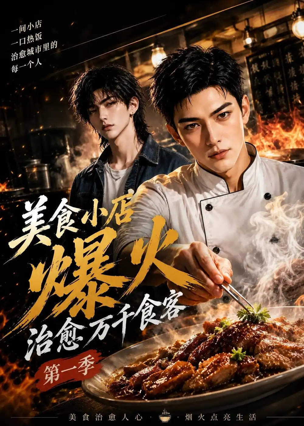 《美食小店爆火，治愈万千食客第一季&美食小店爆火治愈万千食客第一季（67集）AI短剧》短剧全集免费在线看