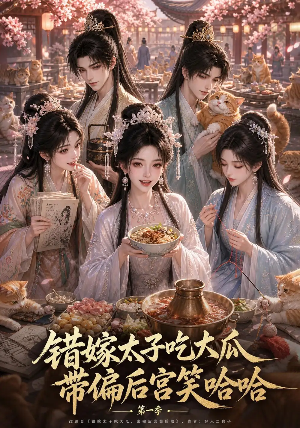 《错嫁太子吃大瓜，带偏后宫笑哈哈第一季&错嫁太子吃大瓜带偏后宫笑哈哈第一季（138集）AI短剧》短剧全集免费在线看
