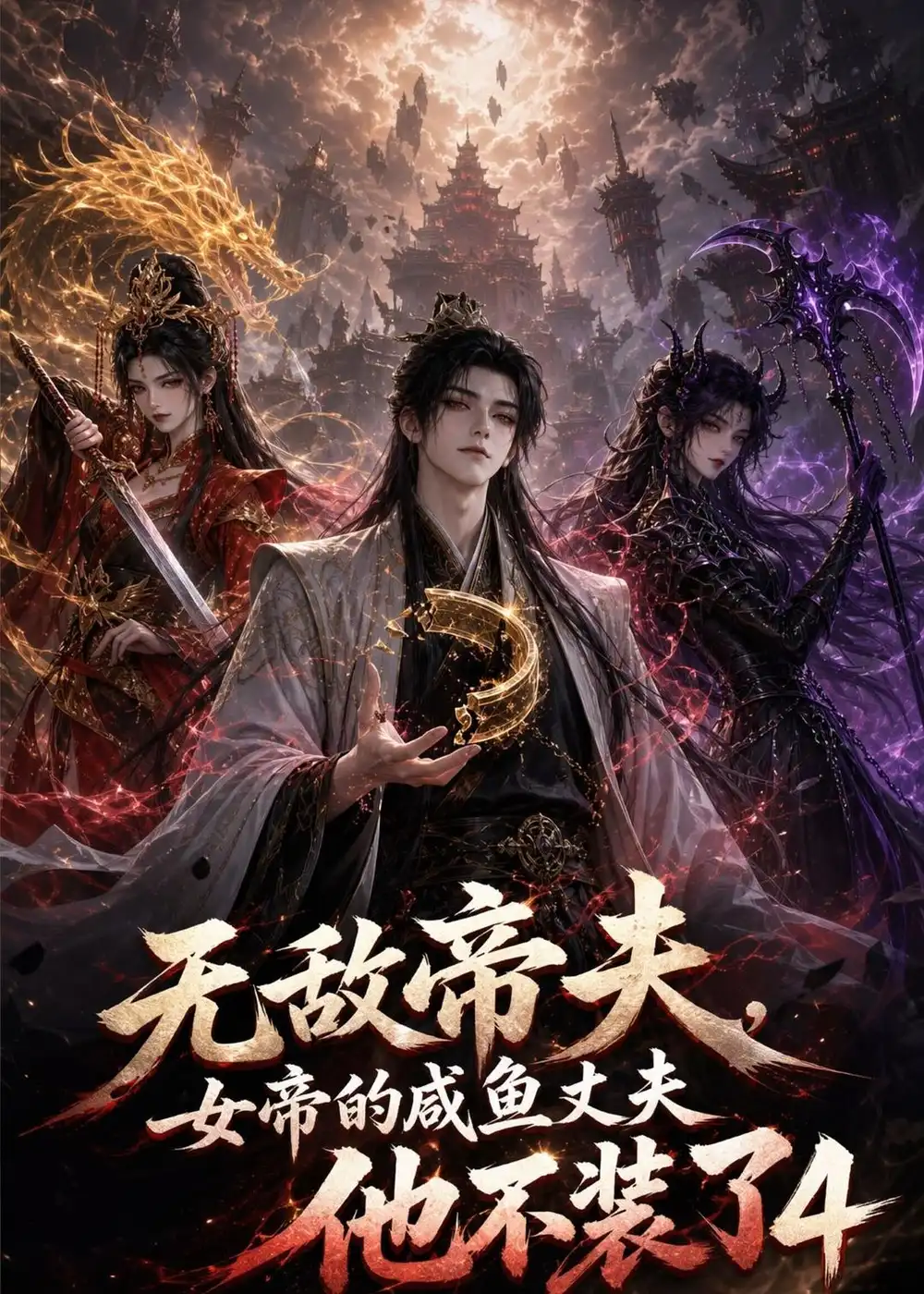 《无敌帝夫，女帝的咸鱼丈夫他不装了第4季&无敌帝夫女帝的咸鱼丈夫他不装了第4季（94集）AI短剧》短剧全集免费在线看