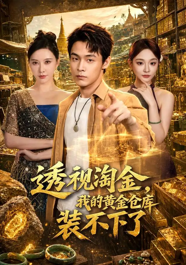 《透视淘金，我的黄金仓库装不下了&透视淘金我的黄金仓库装不下了（100集）朱哲人＆柳正》短剧全集免费在线看