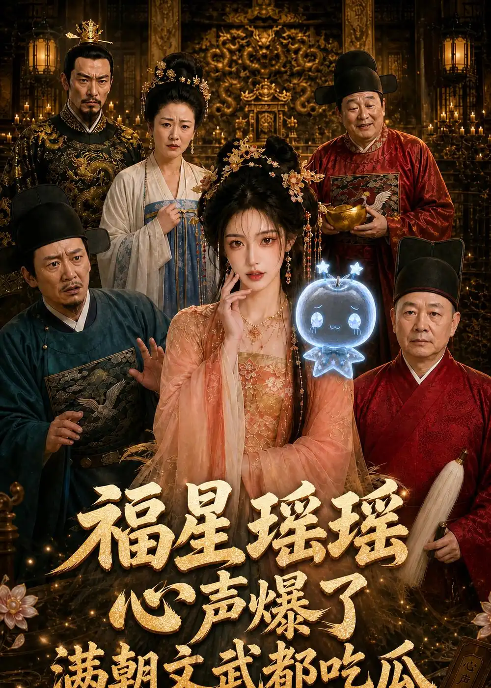 《福星瑶瑶心声爆了满朝文武都吃瓜（80集）AI短剧》短剧全集免费在线看