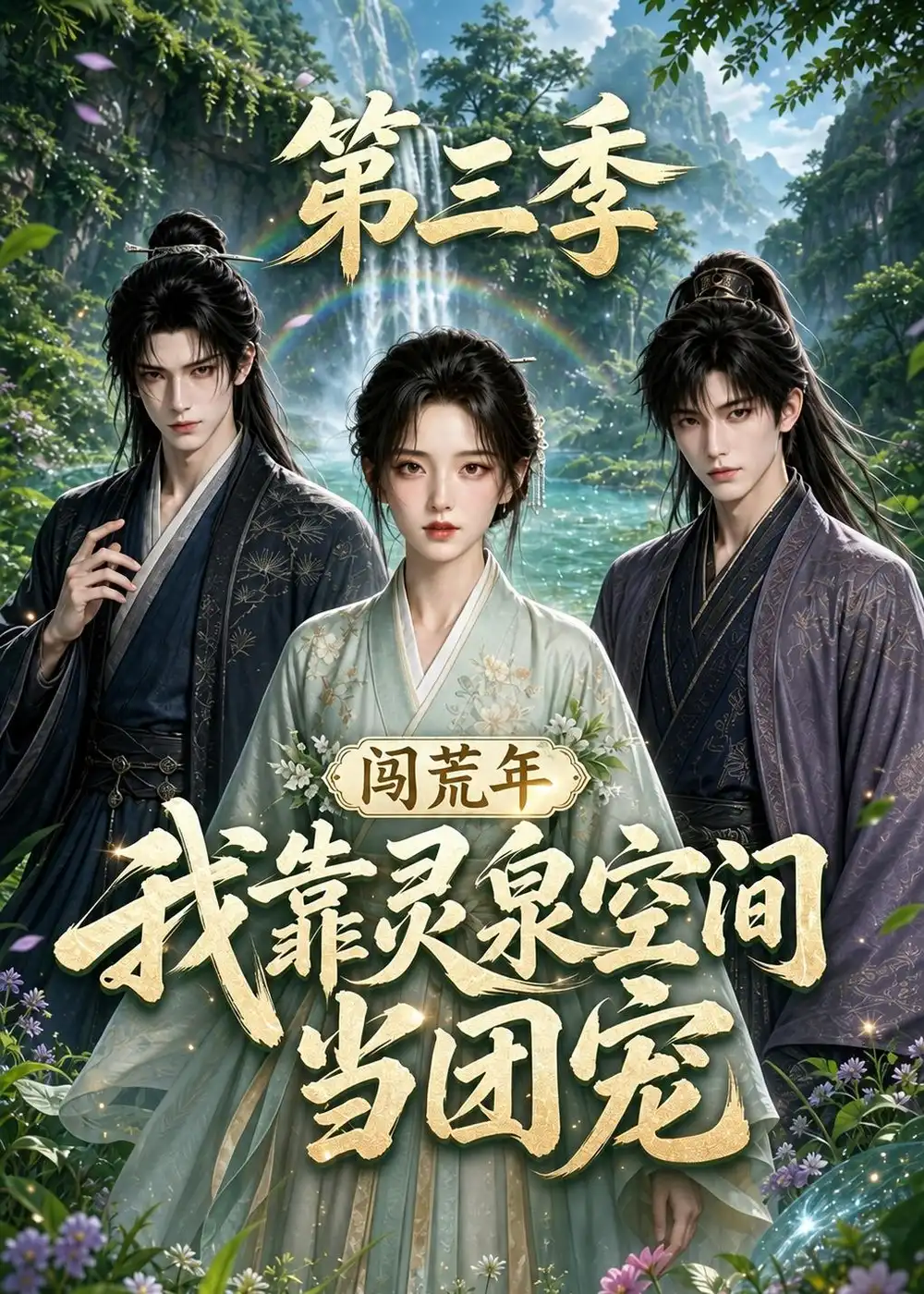 《闯荒年，我靠灵泉空间当团宠第三季&闯荒年我靠灵泉空间当团宠第三季（227集）AI短剧》短剧全集免费在线看