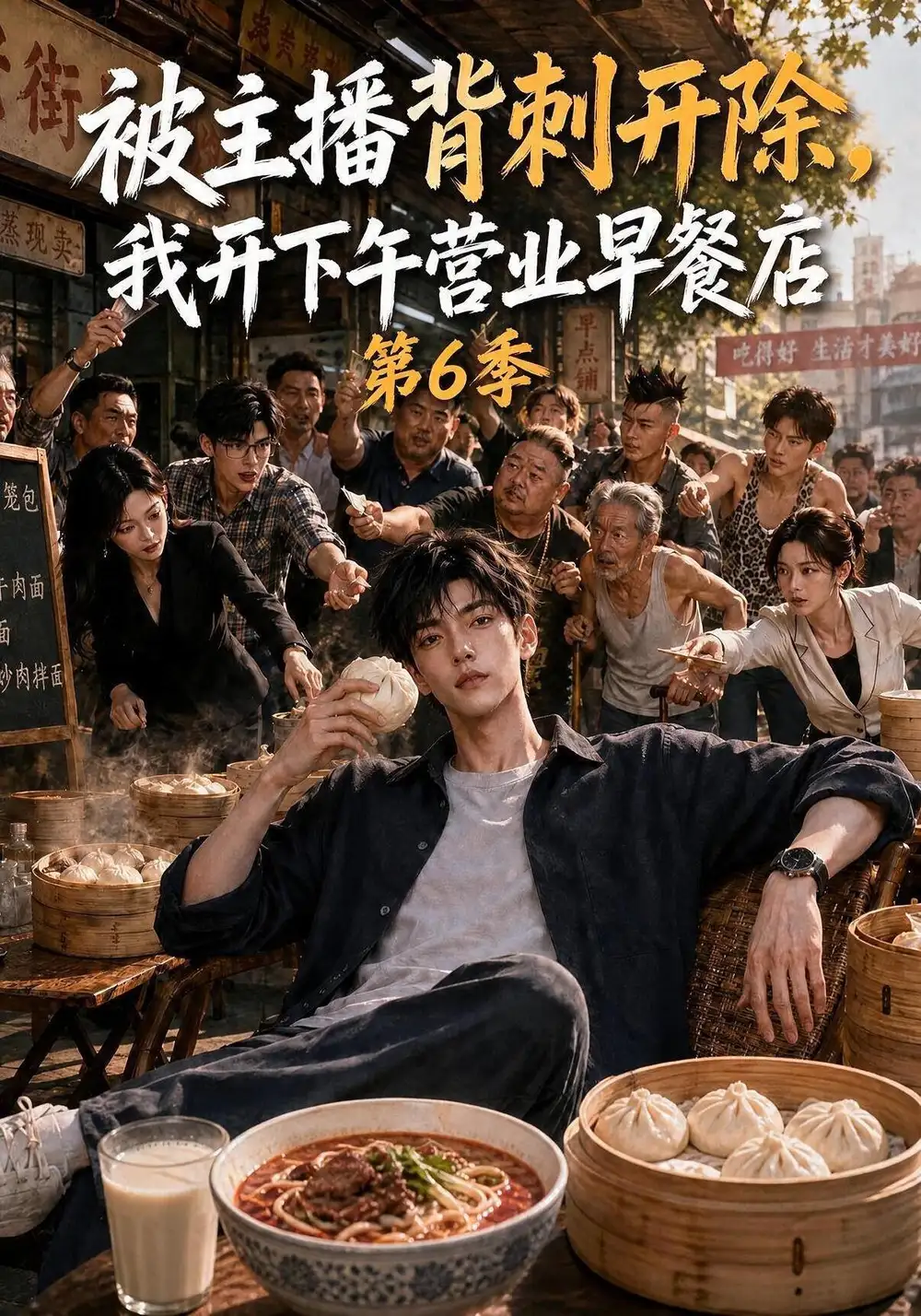 《被主播背刺开除，我开下午营业早餐店第6季&被主播背刺开除我开下午营业早餐店第6季（106集）AI短剧》短剧全集免费在线看