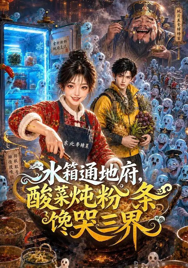 《冰箱通地府，酸菜炖粉条馋哭三界&冰箱通地府酸菜炖粉条馋哭三界（95集）AI短剧》短剧全集免费在线看