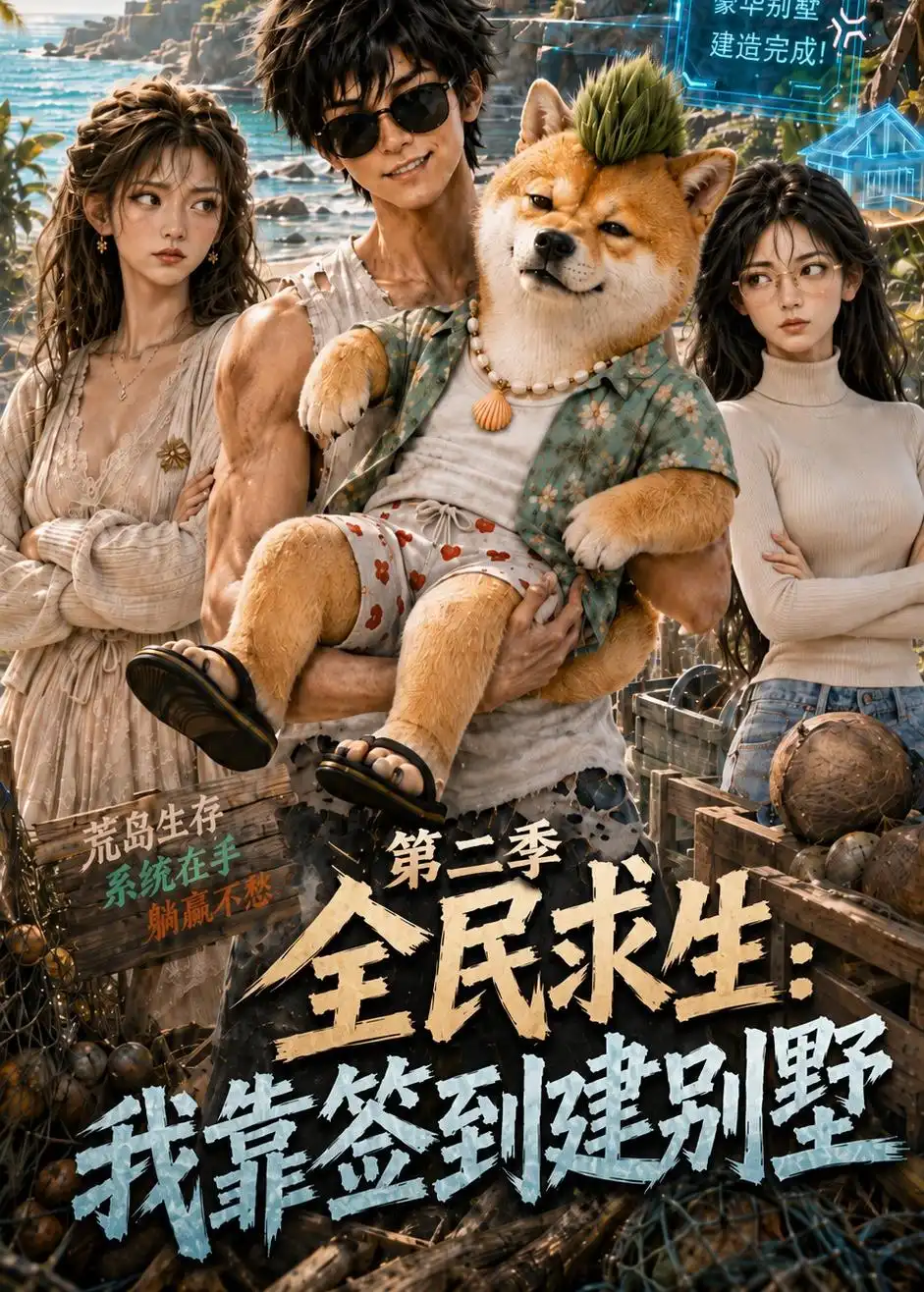 《全民求生：我靠签到建别墅第二季&全民求生我靠签到建别墅第二季（110集）AI短剧》短剧全集免费在线看