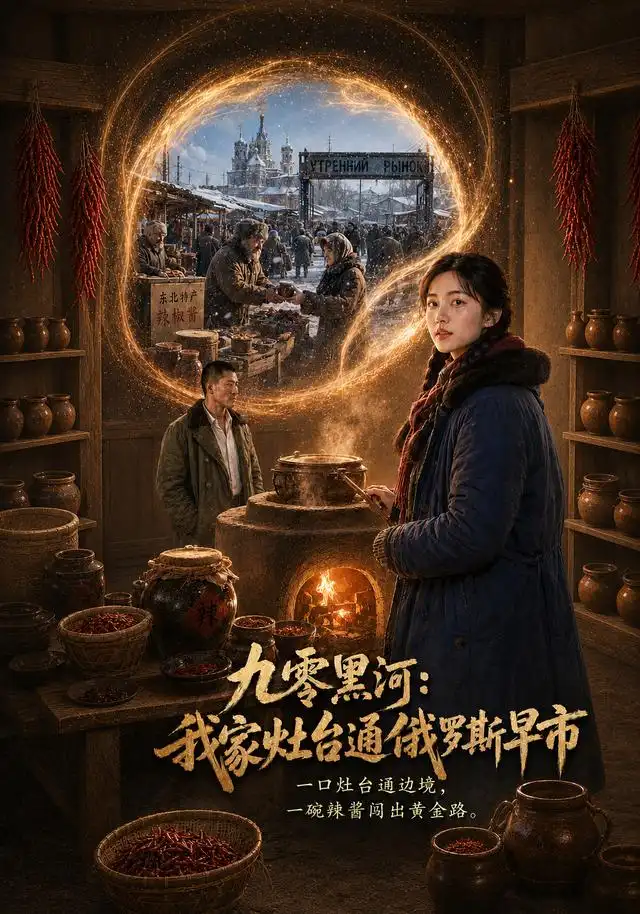 《九零黑河：我家灶台通俄罗斯早市&九零黑河我家灶台通俄罗斯早市（64集）AI短剧》短剧全集免费在线看