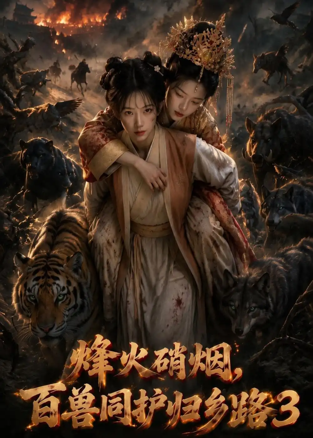 《烽火硝烟，百兽同护归乡路3&烽火硝烟百兽同护归乡路3（116集）AI短剧》短剧全集免费在线看