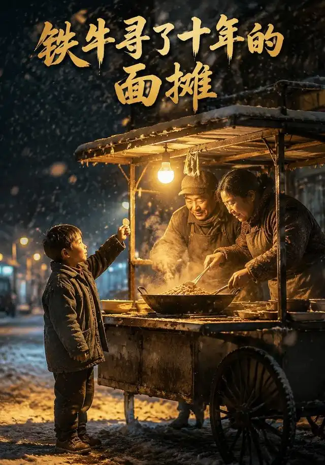 《铁牛寻了十年的面摊（32集）AI短剧》短剧全集免费在线看