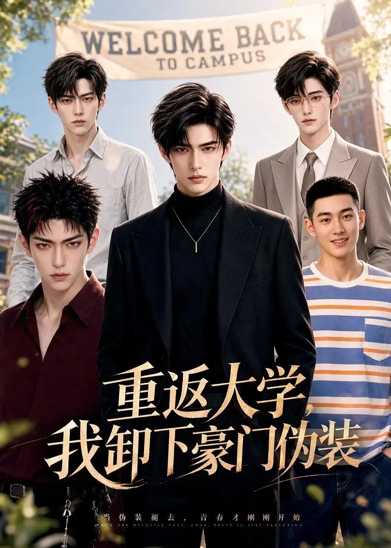 《重返大学，我卸下豪门伪装&重返大学我卸下豪门伪装（78集）AI短剧》短剧全集免费在线看