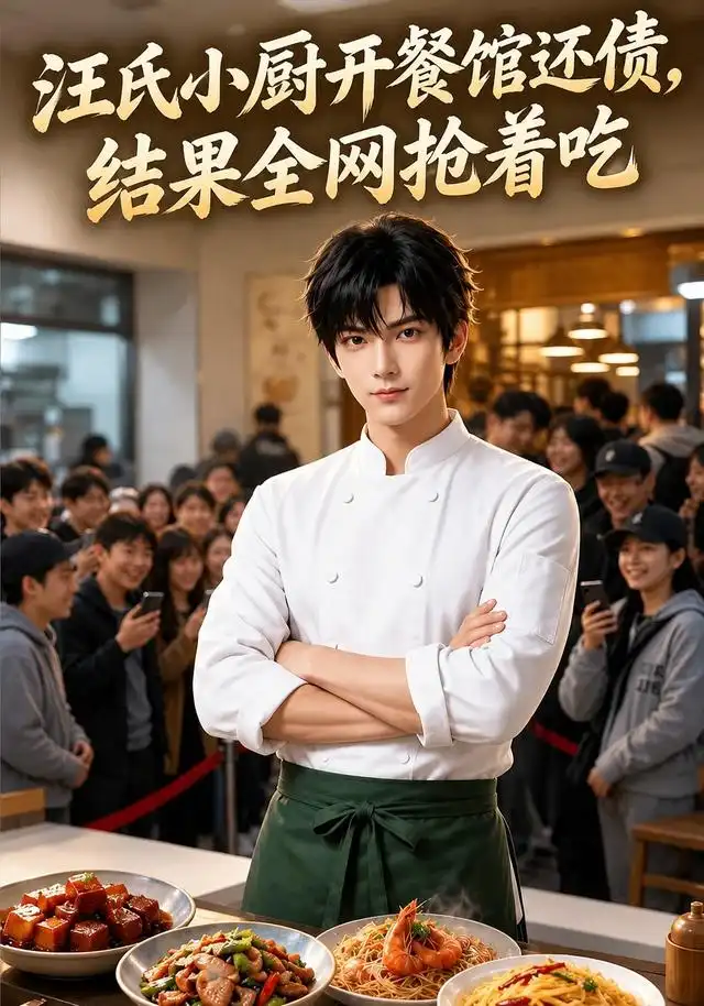 《汪氏小厨开餐馆还债，结果全网抢着吃&汪氏小厨开餐馆还债结果全网抢着吃（732集）AI短剧》短剧全集免费在线看